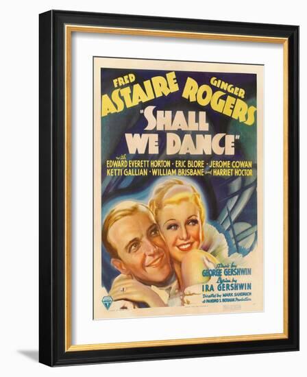 Shall We Dance, 1937-null-Framed Giclee Print