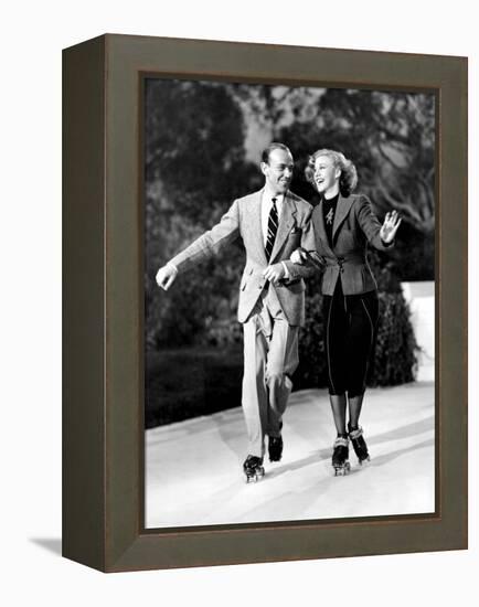 Shall We Dance, Fred Astaire, Ginger Rogers, 1937-null-Framed Stretched Canvas