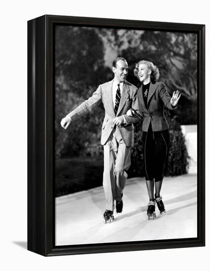 Shall We Dance, Fred Astaire, Ginger Rogers, 1937-null-Framed Stretched Canvas