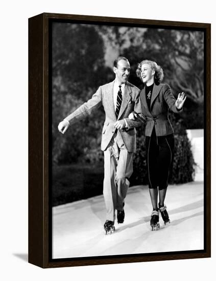 Shall We Dance, Fred Astaire, Ginger Rogers, 1937-null-Framed Stretched Canvas