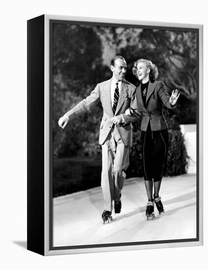 Shall We Dance, Fred Astaire, Ginger Rogers, 1937-null-Framed Stretched Canvas