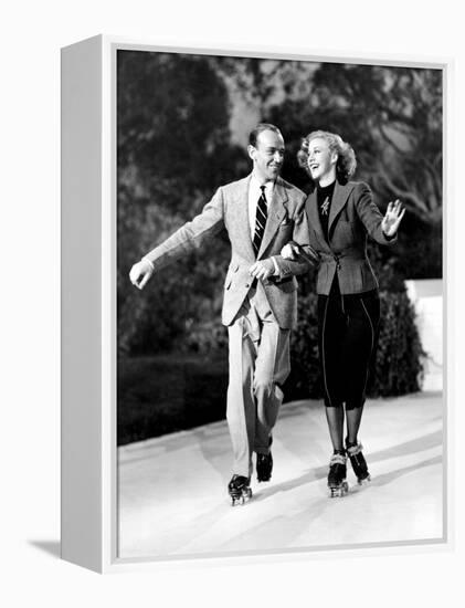 Shall We Dance, Fred Astaire, Ginger Rogers, 1937-null-Framed Stretched Canvas