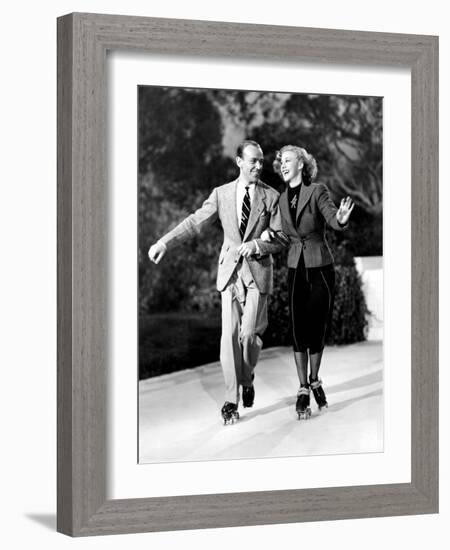 Shall We Dance, Fred Astaire, Ginger Rogers, 1937-null-Framed Photo