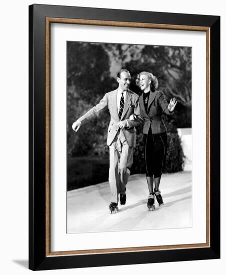 Shall We Dance, Fred Astaire, Ginger Rogers, 1937-null-Framed Photo