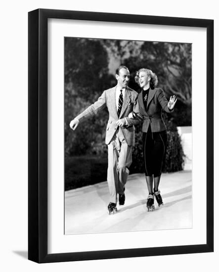 Shall We Dance, Fred Astaire, Ginger Rogers, 1937-null-Framed Photo