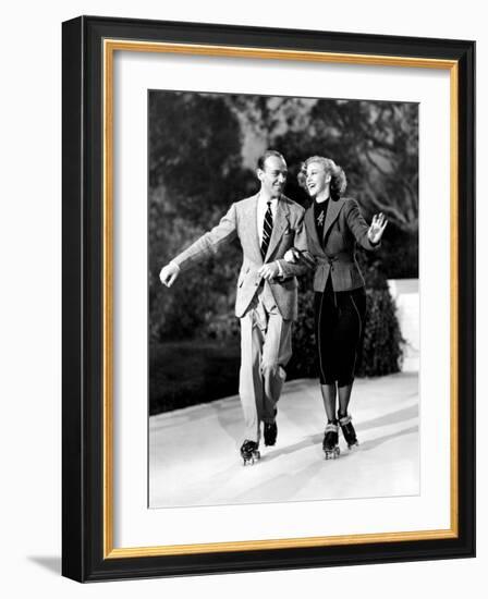 Shall We Dance, Fred Astaire, Ginger Rogers, 1937-null-Framed Photo