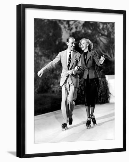 Shall We Dance, Fred Astaire, Ginger Rogers, 1937-null-Framed Photo