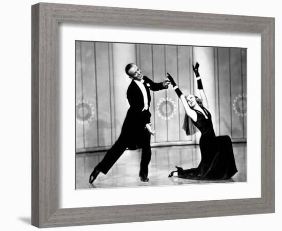 Shall We Dance, Fred Astaire, Ginger, Rogers, 1937-null-Framed Photo