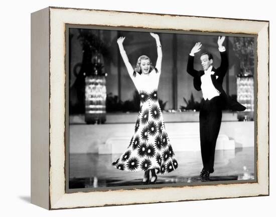 Shall We Dance, Ginger Rogers, Fred Astaire, 1937-null-Framed Stretched Canvas