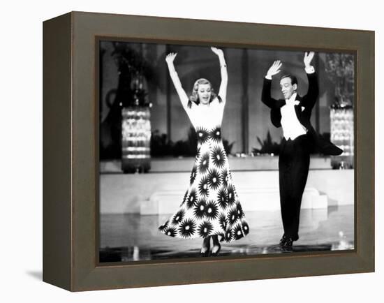 Shall We Dance, Ginger Rogers, Fred Astaire, 1937-null-Framed Stretched Canvas