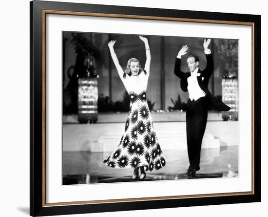 Shall We Dance, Ginger Rogers, Fred Astaire, 1937-null-Framed Photo