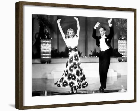 Shall We Dance, Ginger Rogers, Fred Astaire, 1937-null-Framed Photo