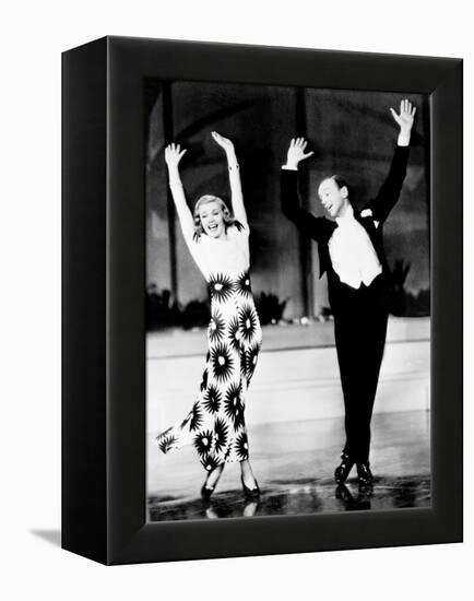 Shall We Dance, Ginger Rogers, Fred Astaire, 1937-null-Framed Stretched Canvas