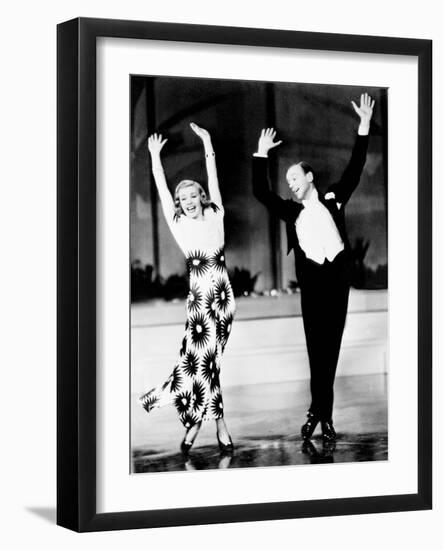 Shall We Dance, Ginger Rogers, Fred Astaire, 1937-null-Framed Photo