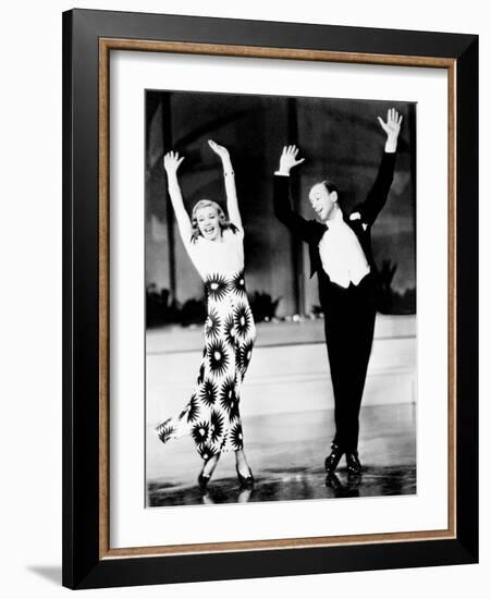 Shall We Dance, Ginger Rogers, Fred Astaire, 1937-null-Framed Photo