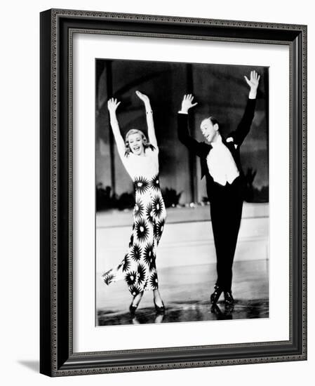 Shall We Dance, Ginger Rogers, Fred Astaire, 1937-null-Framed Photo