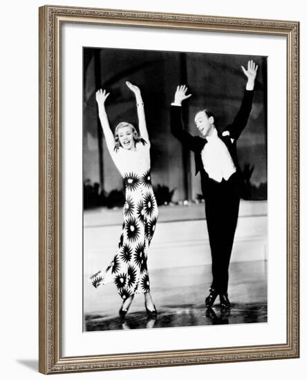 Shall We Dance, Ginger Rogers, Fred Astaire, 1937-null-Framed Photo