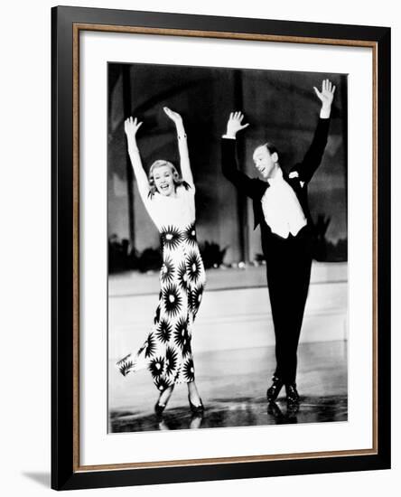 Shall We Dance, Ginger Rogers, Fred Astaire, 1937-null-Framed Photo