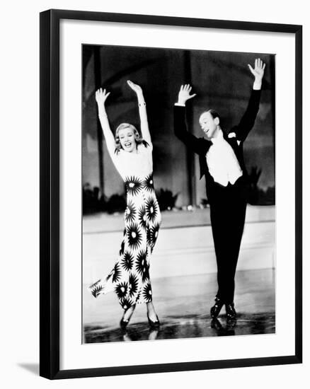 Shall We Dance, Ginger Rogers, Fred Astaire, 1937-null-Framed Photo