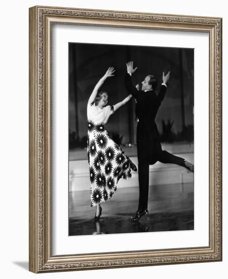 Shall We Dance, Ginger Rogers, Fred Astaire, 1937-null-Framed Photo