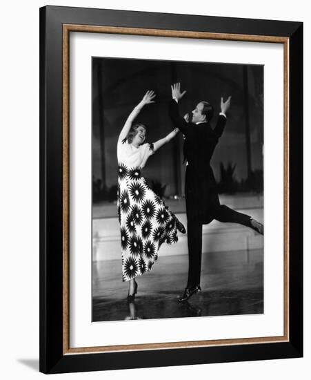 Shall We Dance, Ginger Rogers, Fred Astaire, 1937-null-Framed Photo