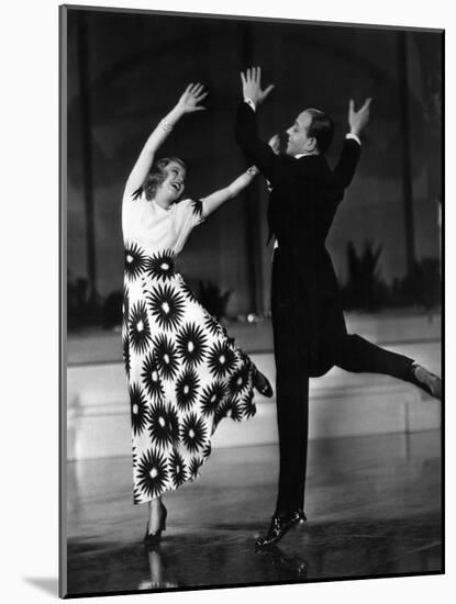 Shall We Dance, Ginger Rogers, Fred Astaire, 1937-null-Mounted Photo