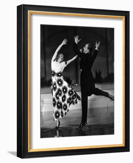 Shall We Dance, Ginger Rogers, Fred Astaire, 1937-null-Framed Photo