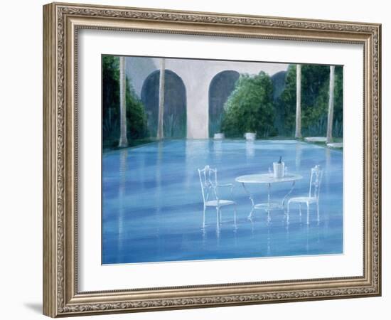 Shallow End-Lincoln Seligman-Framed Giclee Print