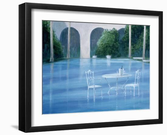 Shallow End-Lincoln Seligman-Framed Giclee Print