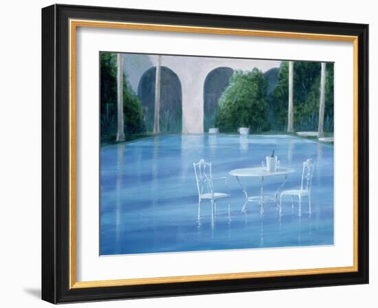 Shallow End-Lincoln Seligman-Framed Giclee Print