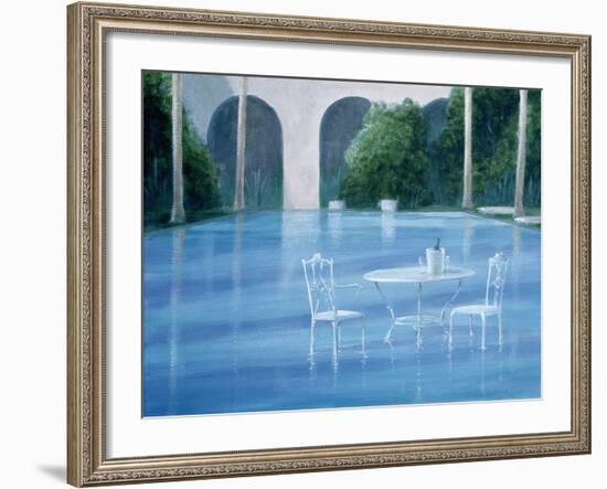 Shallow End-Lincoln Seligman-Framed Giclee Print