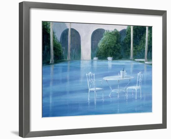 Shallow End-Lincoln Seligman-Framed Giclee Print