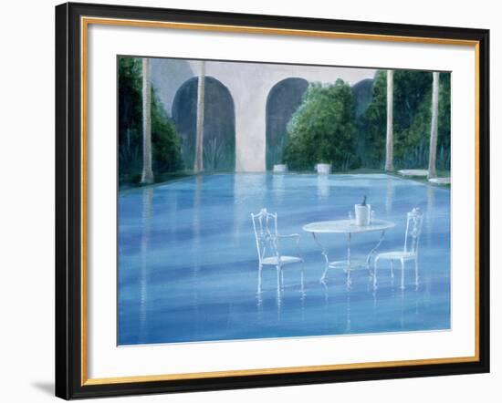 Shallow End-Lincoln Seligman-Framed Giclee Print