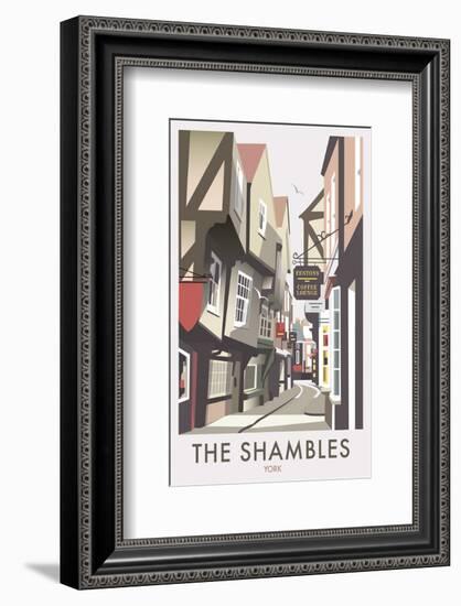 Shambles - Dave Thompson Contemporary Travel Print-Dave Thompson-Framed Giclee Print