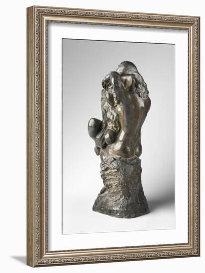 Shame (Absolution), Modeled C.1885-90, Cast by Alexis Rudier (1874-1952), 1925-26 (Bronze) (Bronze)-Auguste Rodin-Framed Giclee Print