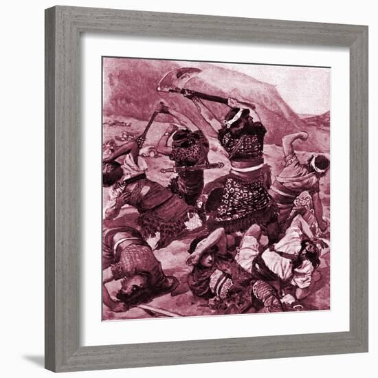 Shamgar, son of Anath by J James Tissot - Bible-James Jacques Joseph Tissot-Framed Giclee Print