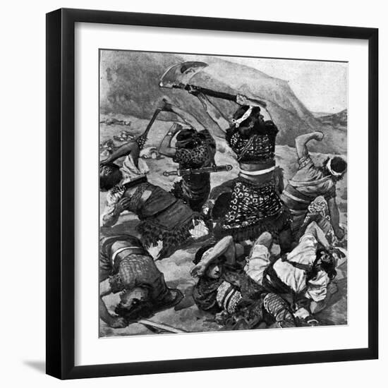 Shamgar, son of Anath by J James Tissot - Bible-James Jacques Joseph Tissot-Framed Giclee Print