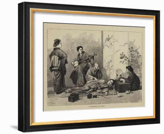 Shampooing in Japan-Godefroy Durand-Framed Giclee Print