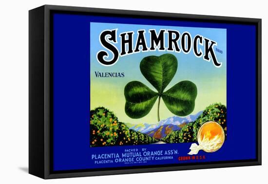 Shamrock Brand Valencias-null-Framed Stretched Canvas