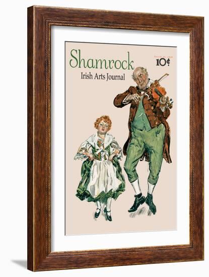 Shamrock Irish Arts Journal-null-Framed Art Print