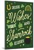 Shamrock Wishes II-Laura Marshall-Mounted Art Print