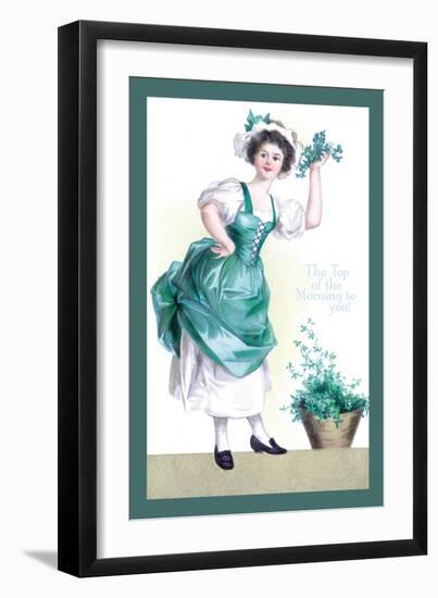 Shamrocks For You-null-Framed Art Print