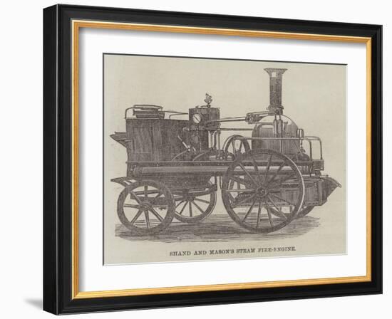 Shand and Mason's Steam Fire-Engine-null-Framed Giclee Print