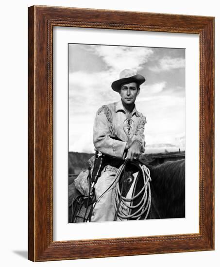 Shane, Alan Ladd, 1953-null-Framed Photo