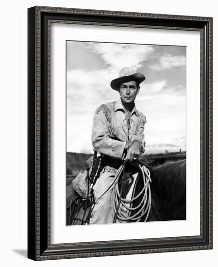 Shane, Alan Ladd, 1953-null-Framed Photo