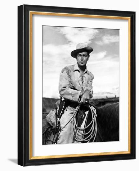 Shane, Alan Ladd, 1953-null-Framed Photo