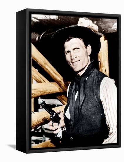 Shane, Jack Palance, 1953-null-Framed Stretched Canvas