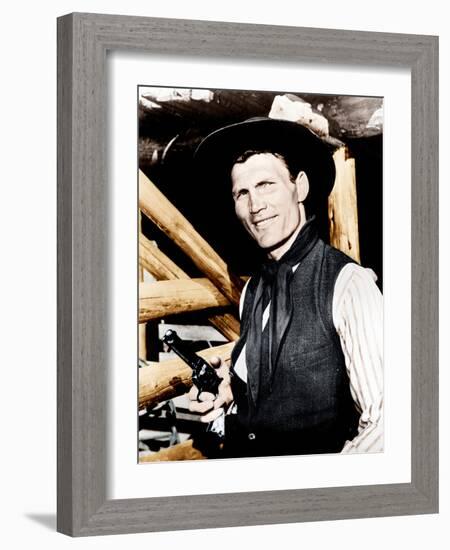 Shane, Jack Palance, 1953-null-Framed Photo