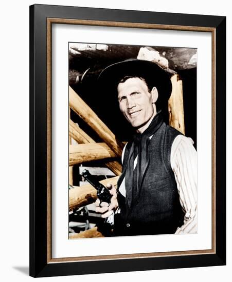 Shane, Jack Palance, 1953-null-Framed Photo