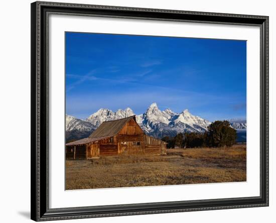 Shanes Barn, Grand Teton National Park, WY-Elizabeth DeLaney-Framed Photographic Print